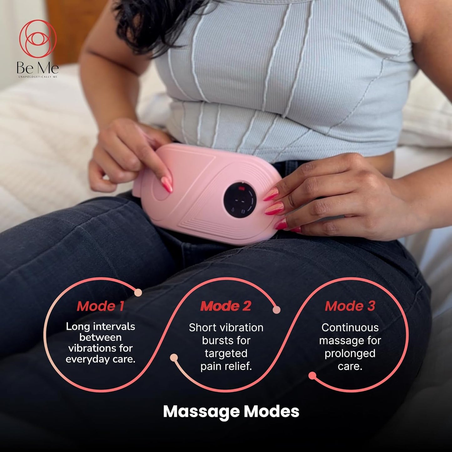 Purgato Smart Heating Pad Belt – Instant Relief for Cramps & Aches at Home