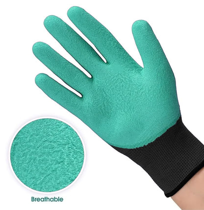 Purgato Garden Gloves with Durable ABS Plastic Claws