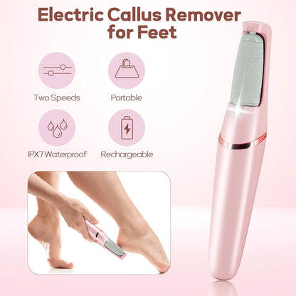 Purgato Electric Foot Grinder | Rechargeable Callus Remover