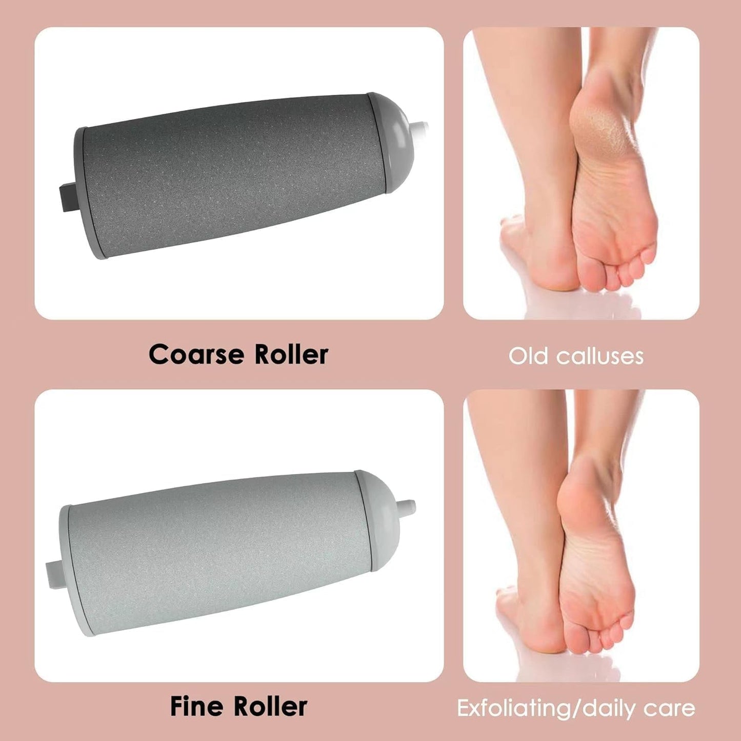 Purgato Electric Foot Grinder | Rechargeable Callus Remover