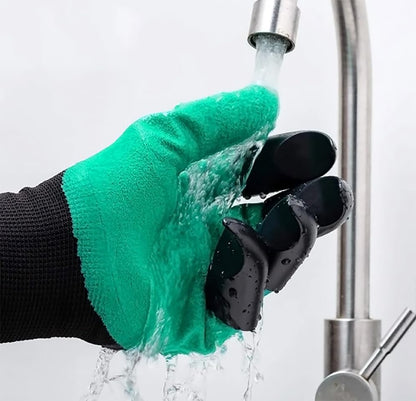 Purgato Garden Gloves with Durable ABS Plastic Claws
