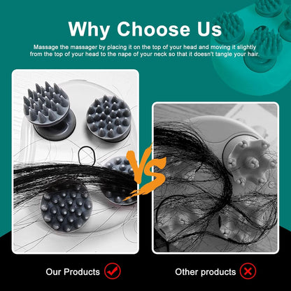 Purgato Waterproof Electric Scalp Massager